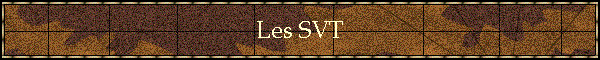 Les SVT